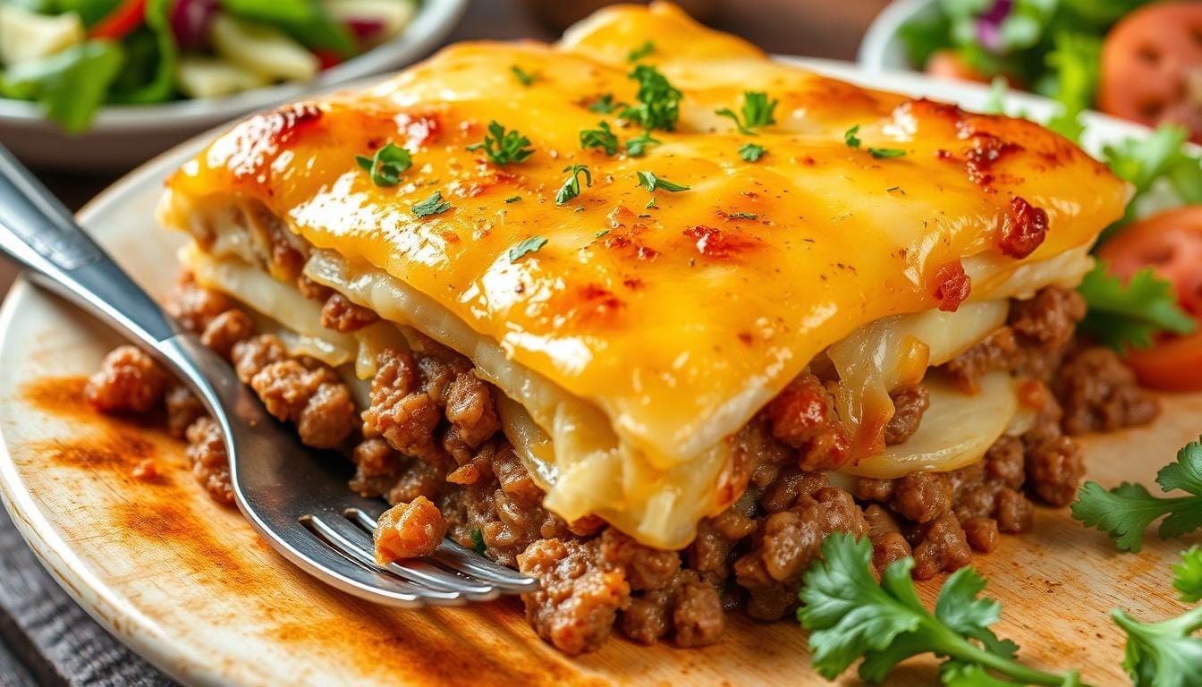 Hamburger Potato Casserole Recipe