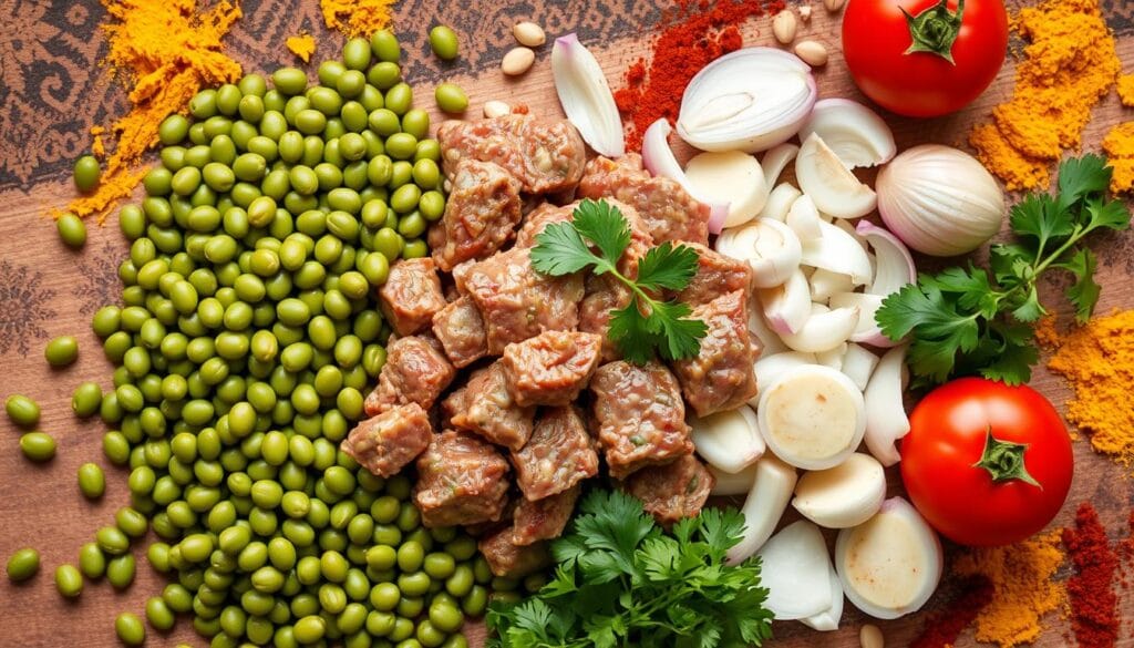 Moroccan Lamb and Lentil Soup Ingredients