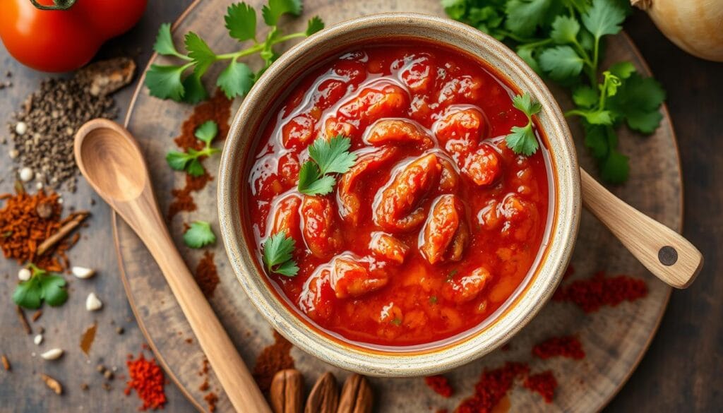 Moroccan tomato sauce