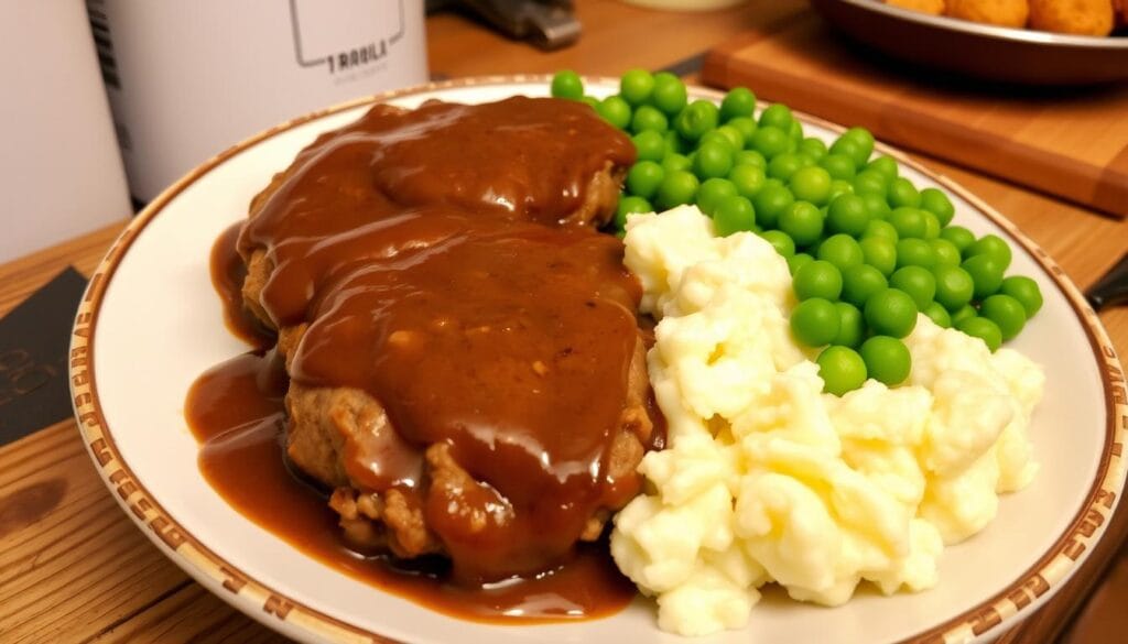 Salisbury steak leftovers