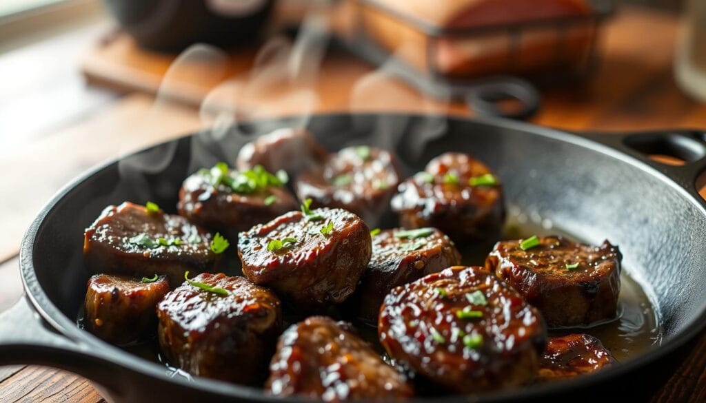 Steak Bites with Garlic Butter