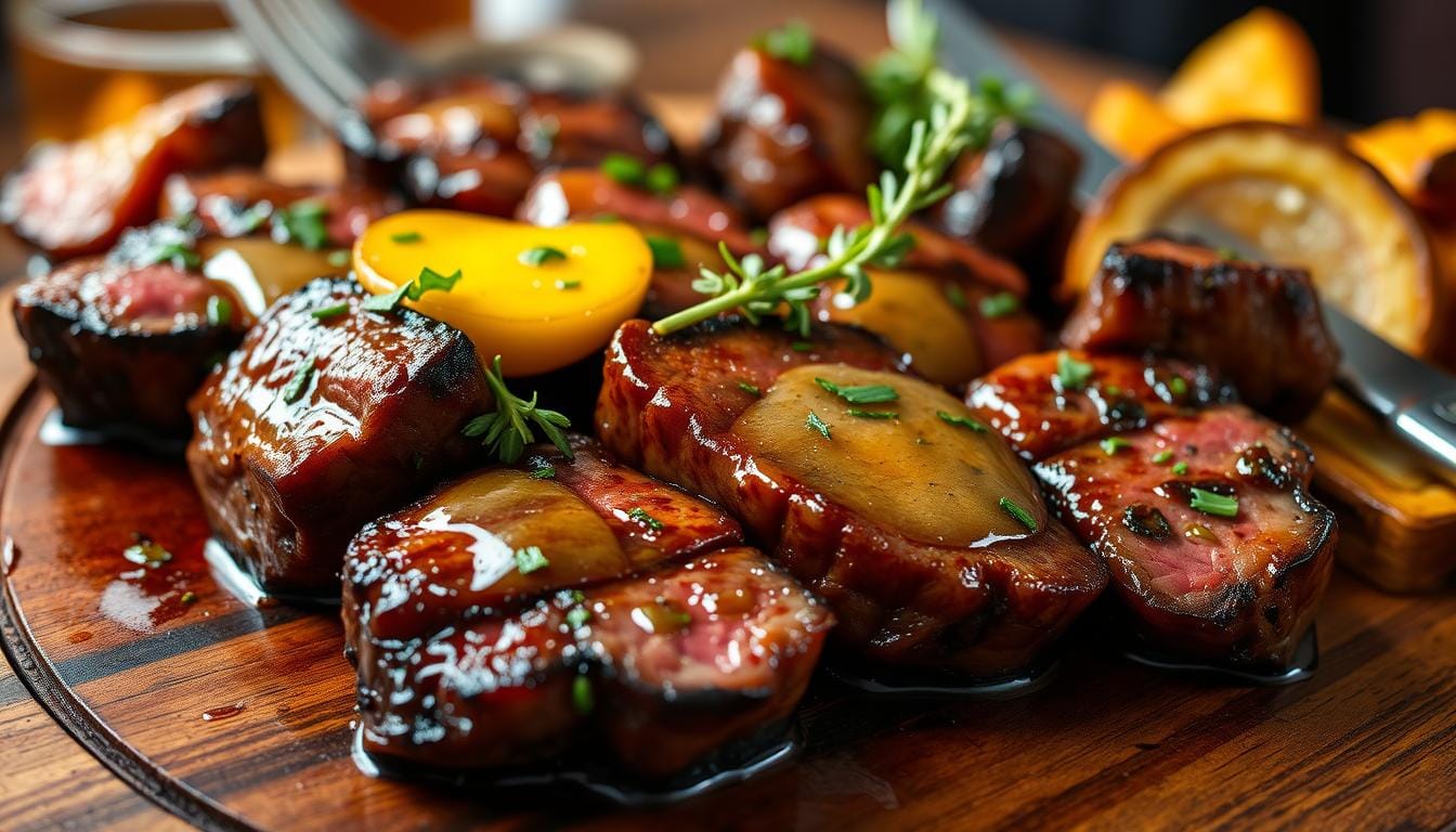 Steak Bites with Garlic Butter