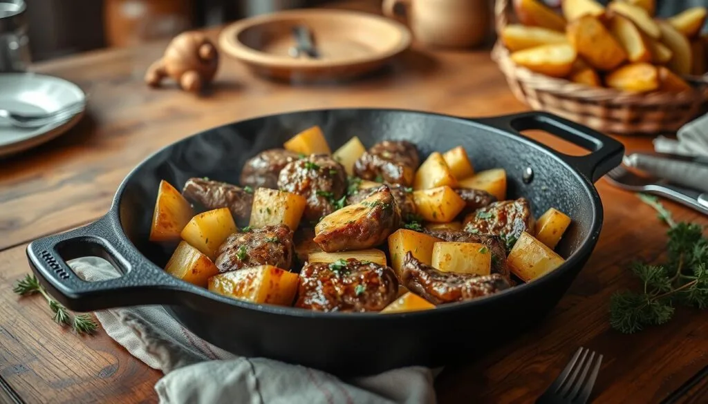 cast iron skillet meal