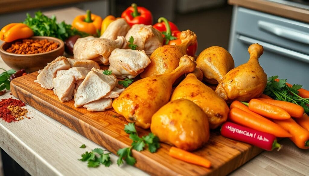 Chicken Cuts for Moroccan Tagine