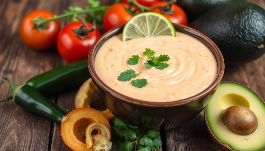 Chipotle Lime Sour Cream Sauce