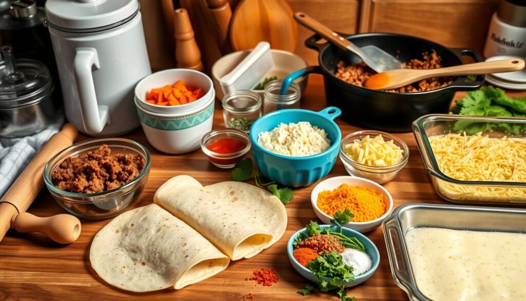 Kitchen Tools for Enchiladas