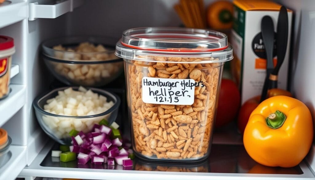 Leftover Hamburger Helper Storage Tips