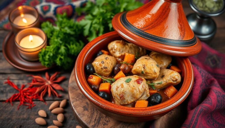 Moroccan Chicken Tajine