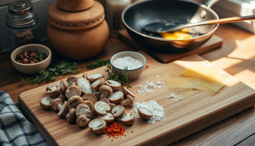 Mushroom Gravy Preparation