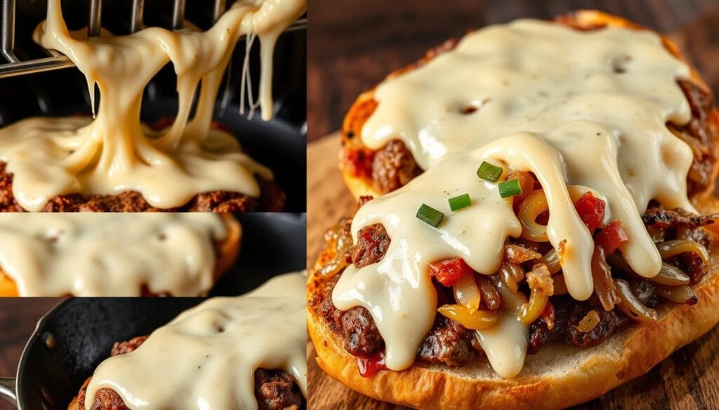 Philly Cheesesteak Cheese Melting Techniques