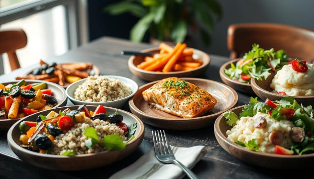 Salmon Side Dishes Variety